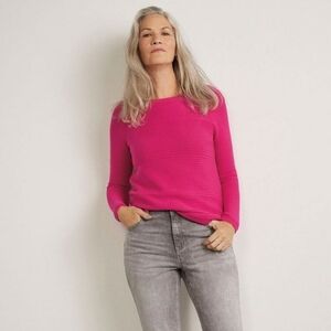 EUC Reitmans long-sleeve sweater, size XL, fuchsia/magenta pink, 100% cotton